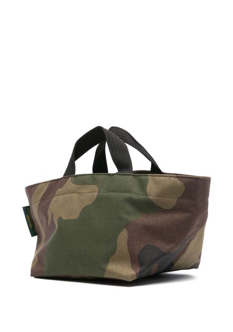 Borsa a mano sac cabas con stampa mimetica multicolore Hervé chapelier- unisex HERVÉ CHAPELIER | 901W49